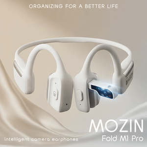 Smart Wi-Fi Camera Earphone ;Mozin Fold M1 pro
