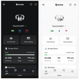 Smart Wi-Fi Camera Earphone ;Mozin Fold M1 pro